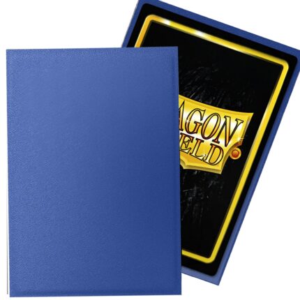Dragon Shield Standard Size Matte Sleeves Blue Non Glare