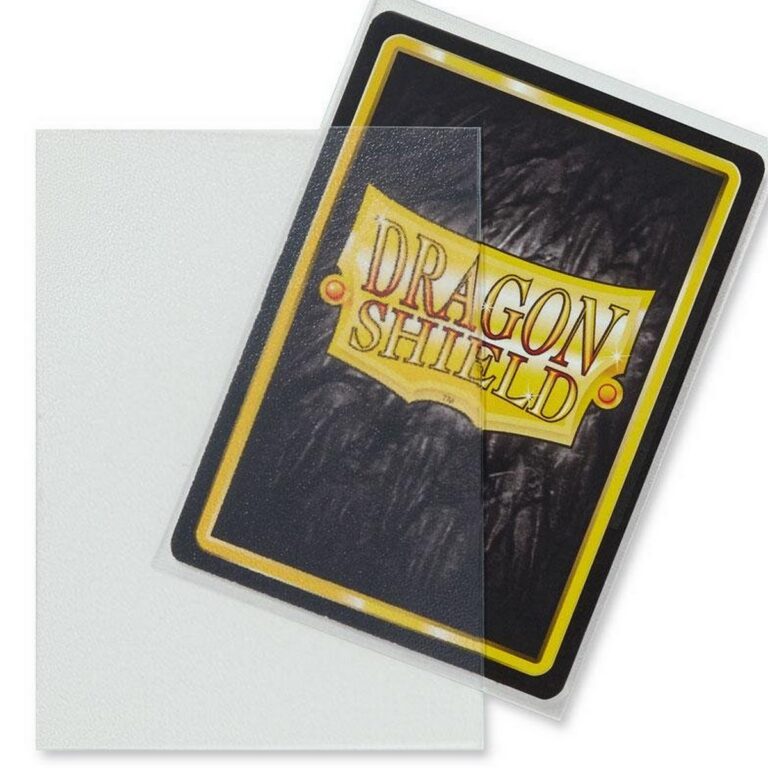 Dragon Shield Standard Size Matte Sleeves Clear