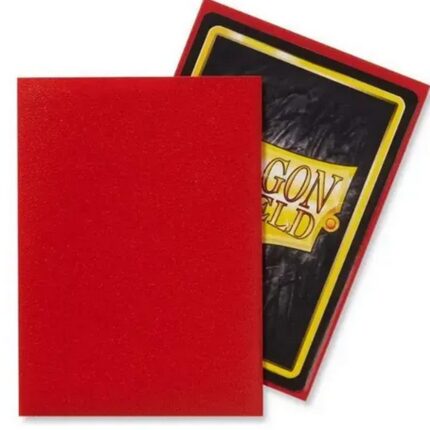 Dragon Shield Standard Size Matte Sleeves Crimson