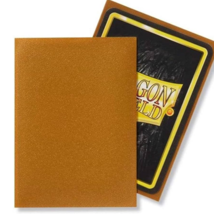Dragon Shield Standard Size Matte Sleeves Gold