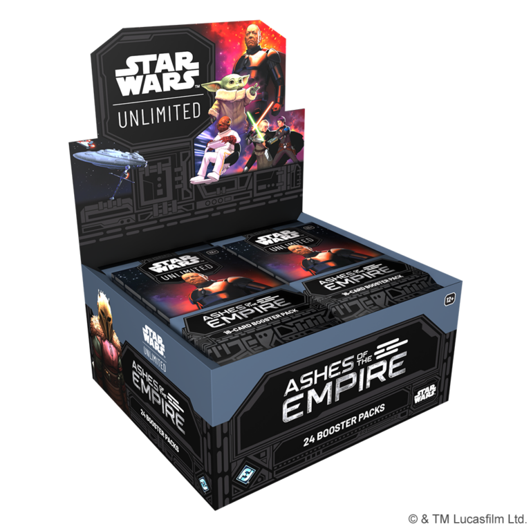 Boîte de boosters StarWars Unlimited Ashes of Empire (24 paquets)