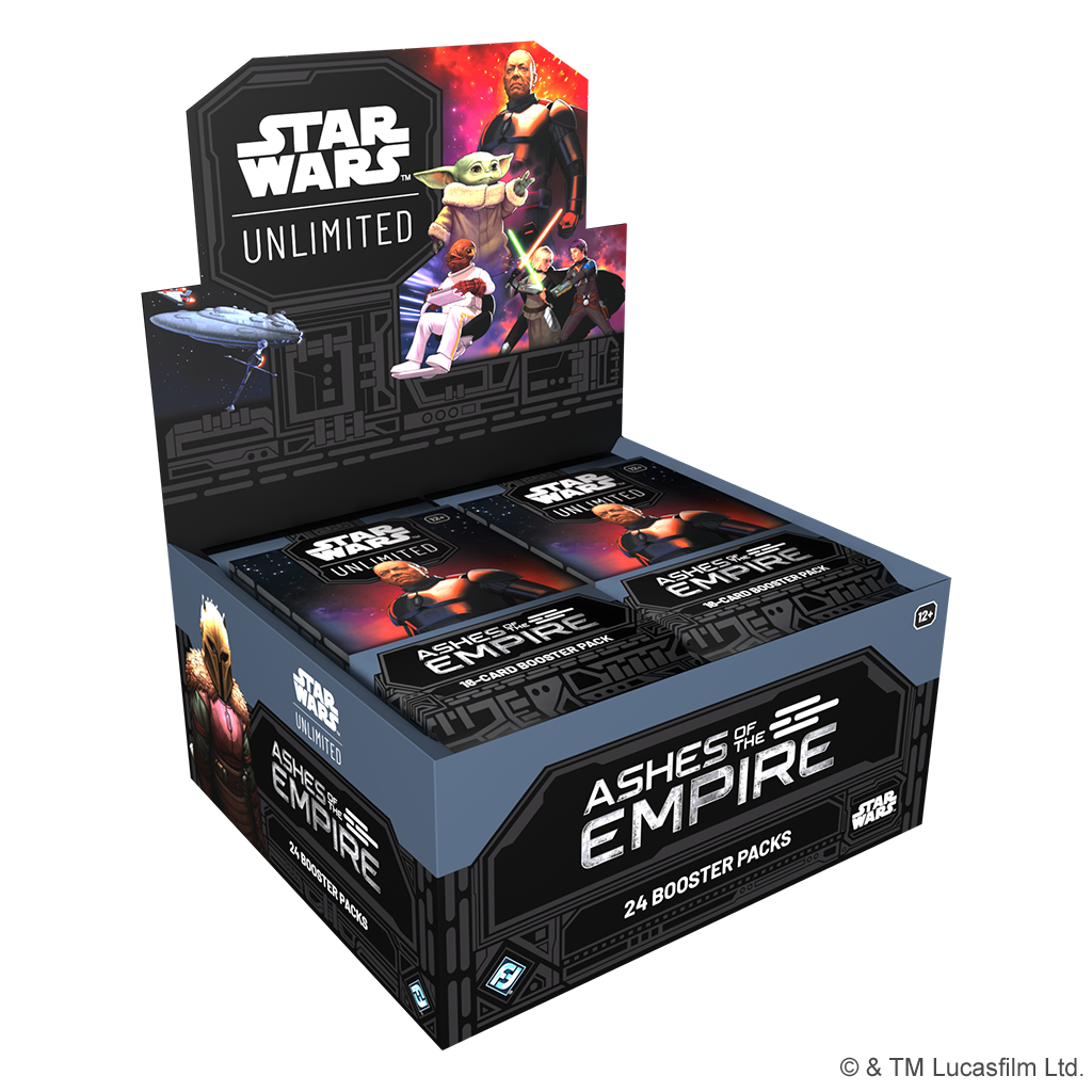 Star Wars Unlimited: Ashes of Empire Booster Box (24 packs) Star Wars Unlimited: Ashes of Empire Booster Box (24 packs)