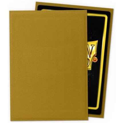 dragon shield small sleeves japanese size matte gold 60 666c587a8772a