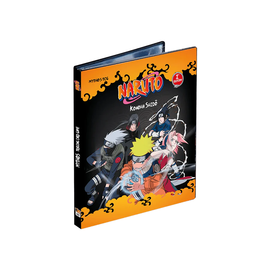 naruto mythos tcg konoha shido collector binder 7136071 naruto mythos tcg konoha shido collector binder 7136071