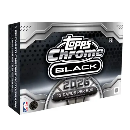 2025 26 Topps Chrome Black Basketball Hobby Box 98253