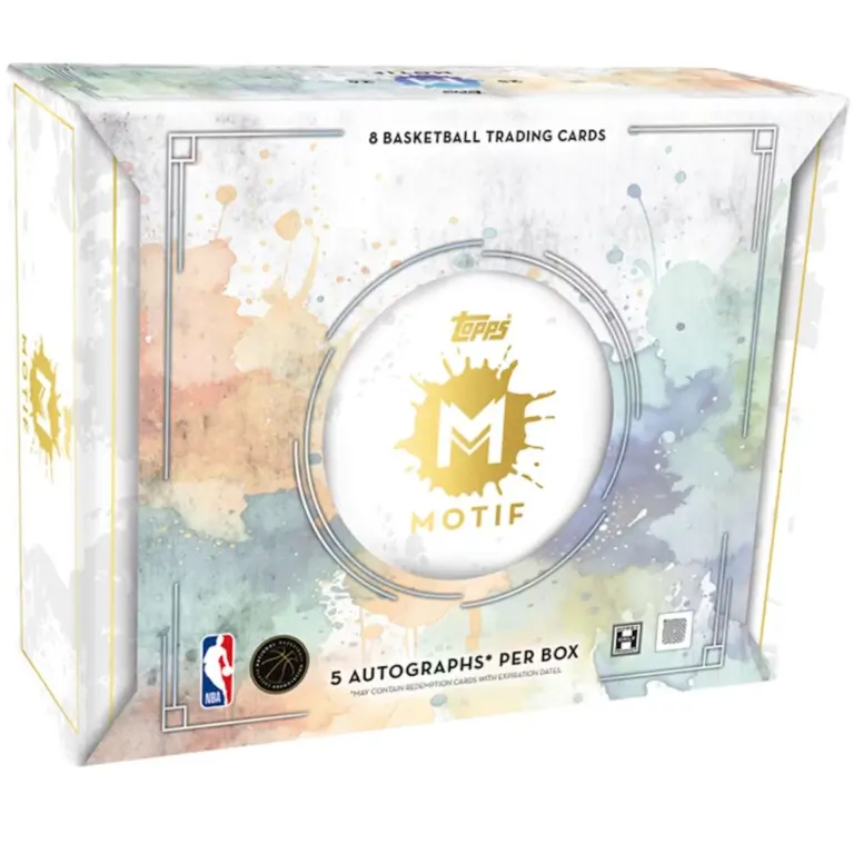 2025 26 topps motif basketball hobby 3 box case 70770