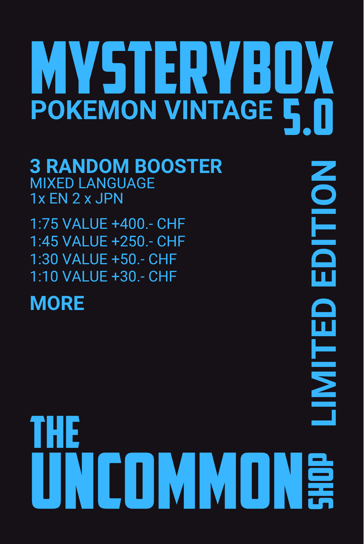 NEW QR CODE Mystery Vintage Flash 4.0 Pokémon - The Uncommon Shop - Boîte Flash Vintage Mystère 5.0 – Image 1