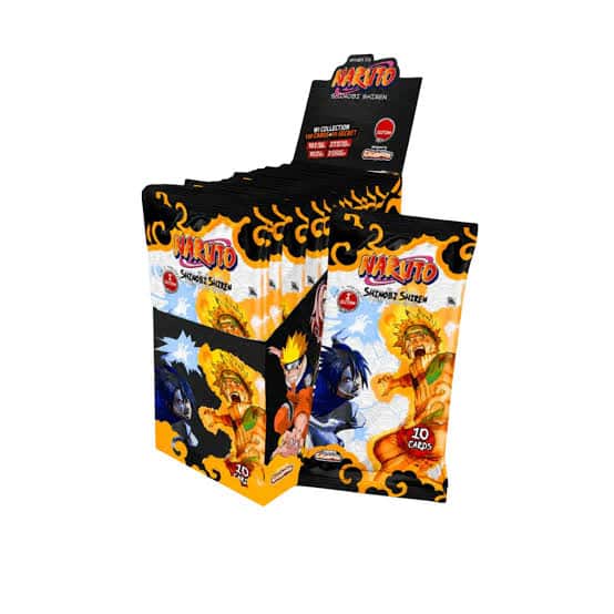Naruto Mythos TCG Shinobi Shiren 1st Edition Booster Display mit 24 Boosterpacks