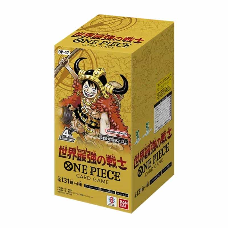 One Piece Card Game : Les guerriers les plus puissants du monde, Booster Box OP17, version japonaise One Piece Card Game : Les guerriers les plus puissants du monde, Booster Box OP17, version japonaise