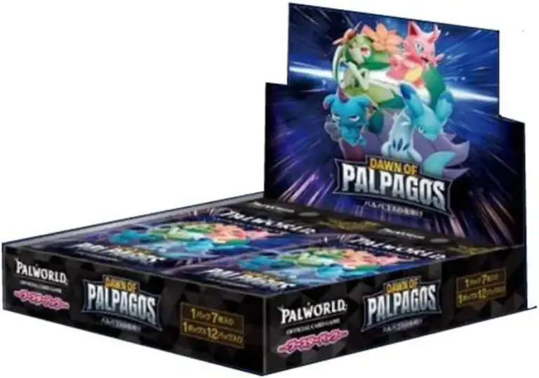 palworld official card game booster pack dawn of palpagos set of 929237.2