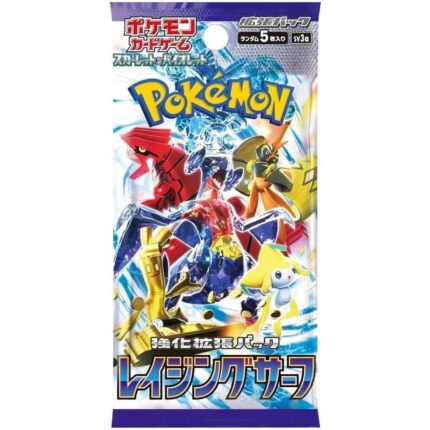 101638 Pokemon Scarlet Violet Raging Surf SV3A Booster Pack