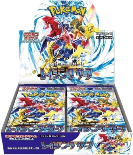 101650 Pokemon Scarlet Violet Raging Surf SV3A Booster Display