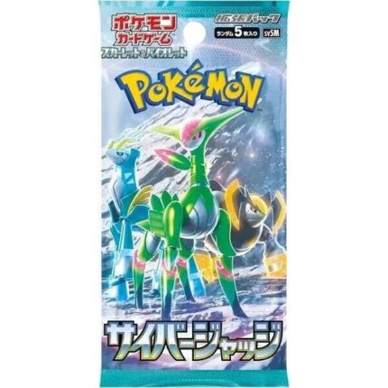 107538 Pokemon Scarlet Violet Cyber Judge SV5M Booster Pack