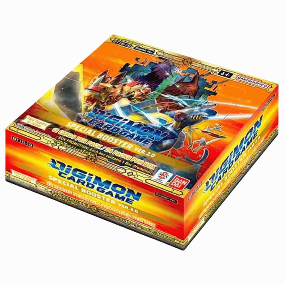 108621 Digimon Card Game SPECIAL BOOSTER VER 2 0 BT18 19 Booster Display 108621 Digimon Card Game SPECIAL BOOSTER VER 2 0 BT18 19 Booster Display