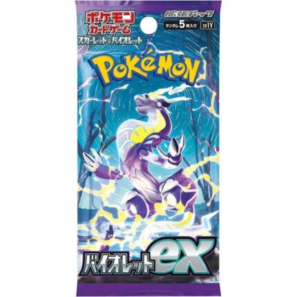 108712 Pokemon Scarlet Violet Violet ex SV1V Booster Pack
