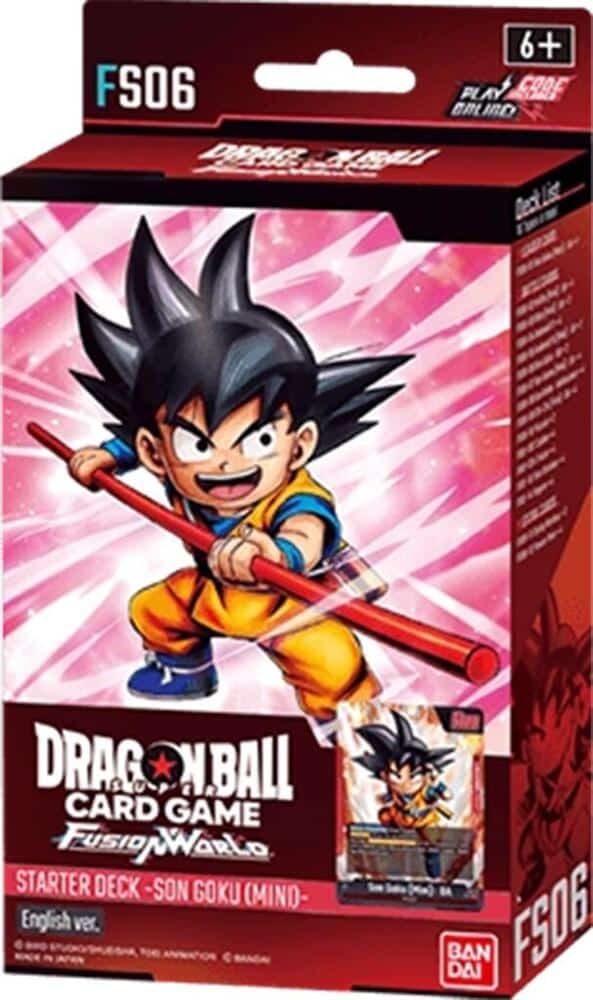 108840 Dragon Ball Super Fusion Worlds Son Goku Mini FS06 Starter Deck