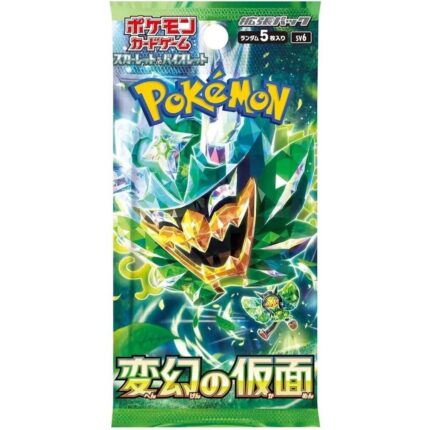 109017 Pokemon Scarlet Violet Mask of Change SV6 Booster Pack
