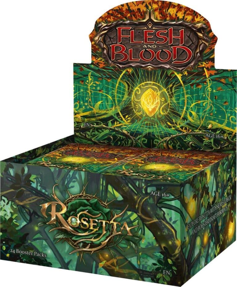 111708 Flesh and Blood Rosetta Booster Display