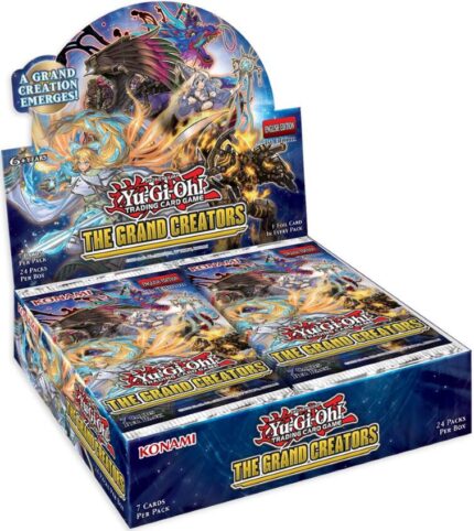 126402 Yu Gi Oh The Grand Creators Booster Display