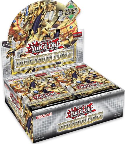 126616 Yu Gi Oh Dimension Force Booster Display