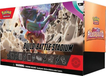 127456 Pokemon Scarlet Violet Paldea Evolved SV02 Build Battle Stadium