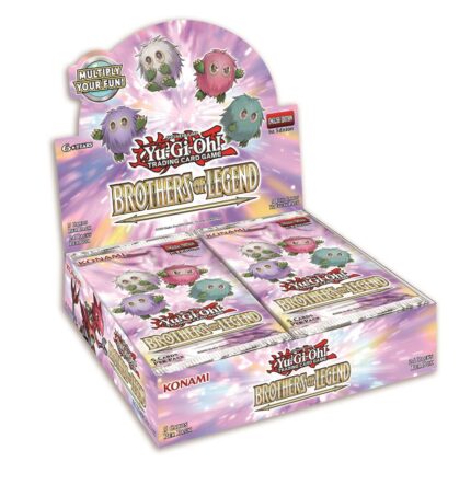 128584 Yu Gi Oh Brothers of Legend Booster Display
