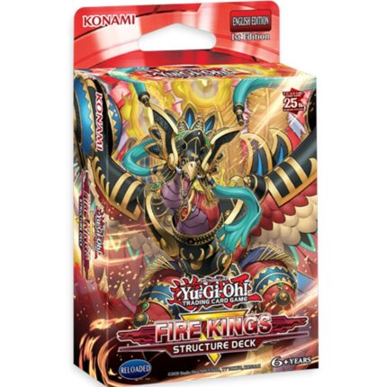 129177 Yu Gi Oh Revamped Fire Kings Structure Deck 1st Edition