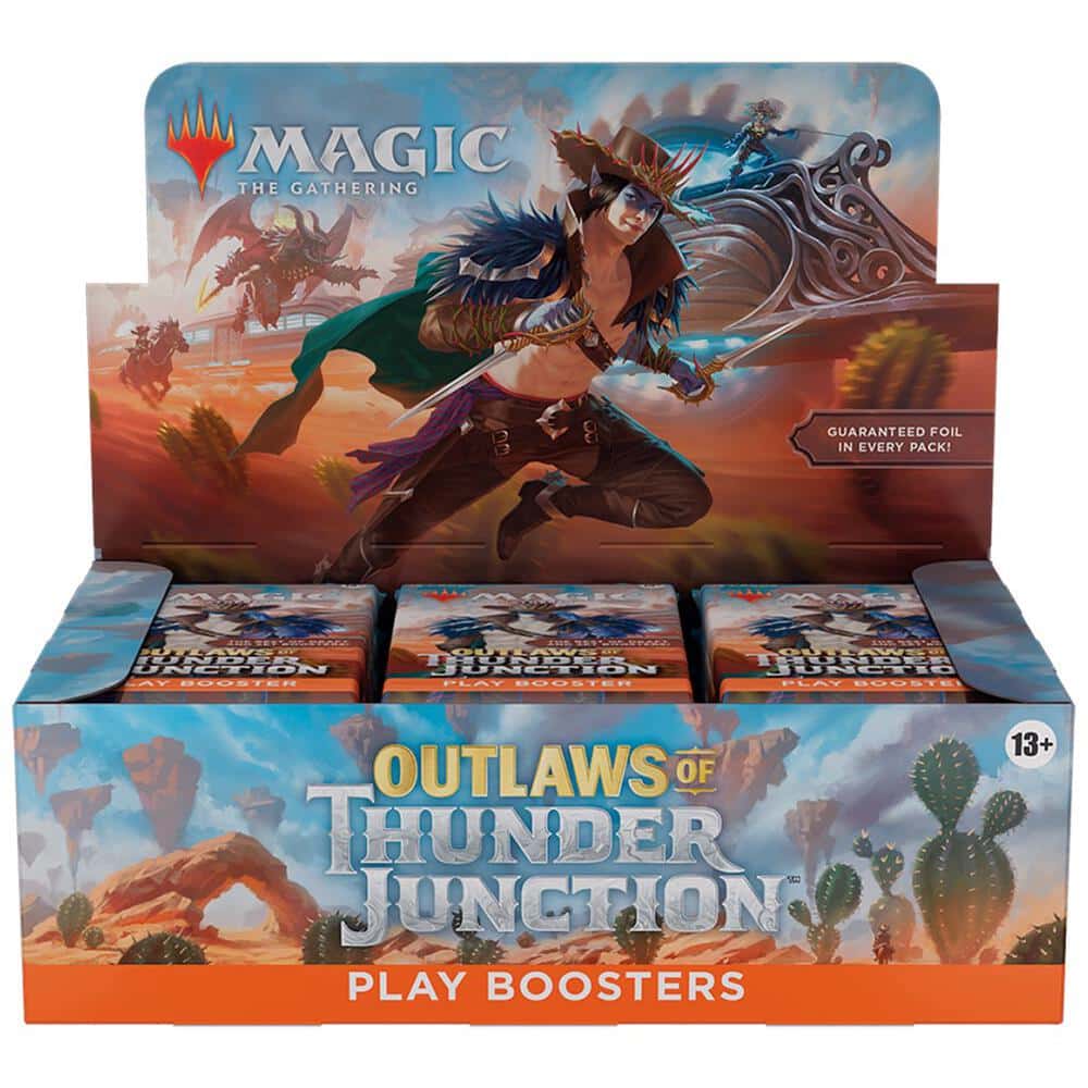 131691 Magic Outlaws of Thunder Junction OTJ Play Booster Display 131691 Magic Outlaws of Thunder Junction OTJ Play Booster Display