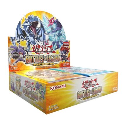 135896 Yu Gi Oh Battle of Legends Monster Mayhem Booster Display