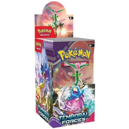 136368 Pokemon Scarlet Violet Temporal Forces SV05 Booster Display 18 Pcs