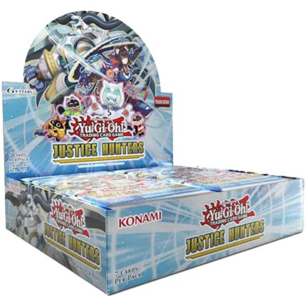 136539 Yu Gi Oh Justice Hunters Booster Display