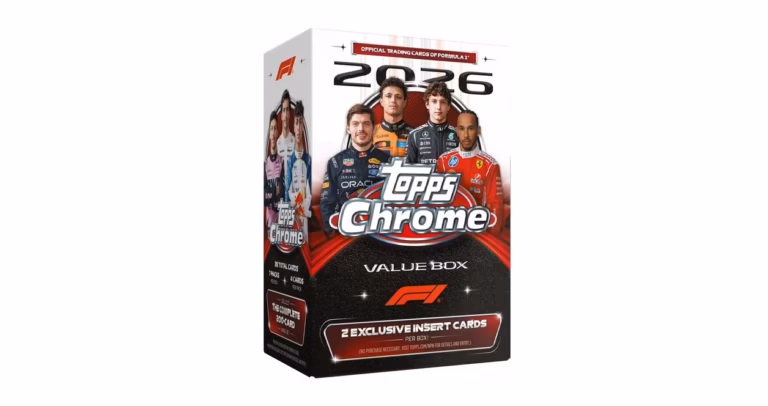 2026 Topps Chrome Formula 1 Value Box