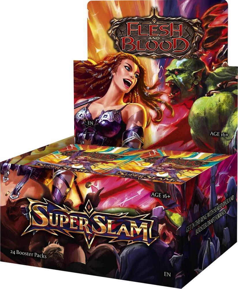 258137 Flesh and Blood Super Slam Booster Display 258137 Flesh and Blood Super Slam Booster Display