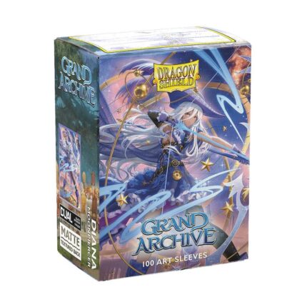 262050 Dragon Shield Matte Dual Art Sleeves Diana Moonpiercer Grand Archive 100 Sleeves