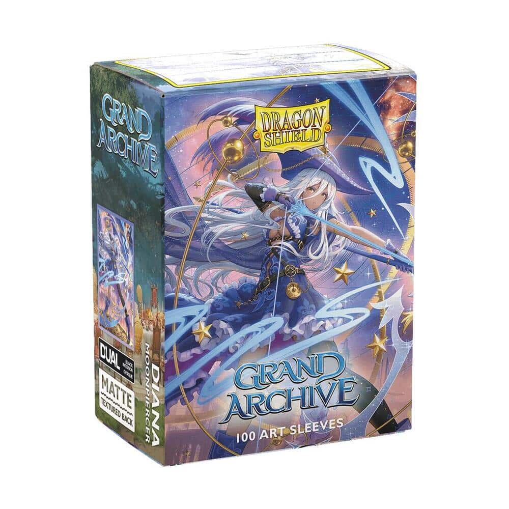 262050 Dragon Shield Matte Dual Art Sleeves Diana Moonpiercer Grand Archive 100 Sleeves 262050 Dragon Shield Matte Dual Art Sleeves Diana Moonpiercer Grand Archive 100 Sleeves
