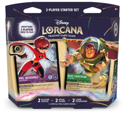 303385 Disney Lorcana Wilds Unknown 2 Player Starter Set
