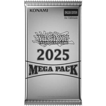 312418 Yu Gi Oh Mega Pack 2025 Booster Pack
