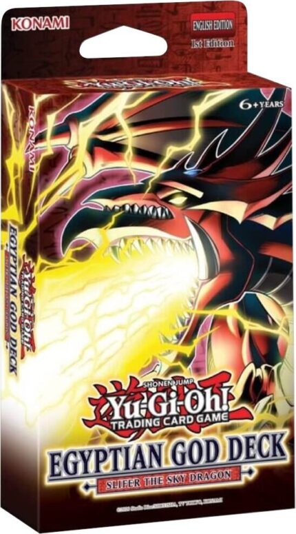 381885 Yu Gi Oh Slifer der Himmelsdrache Egyptian God Deck 1st Edition
