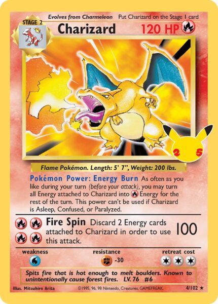 393946 Pokemon Sword Shield Celebrations Charizard CELBS4