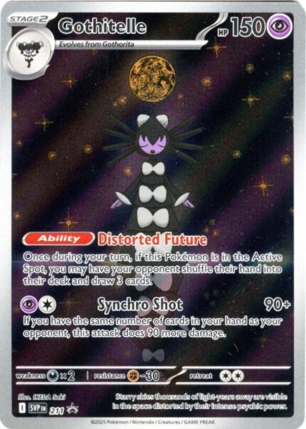 394830 Pokemon Scarlet Violet SV Black Star Promos Gothitelle SVP211