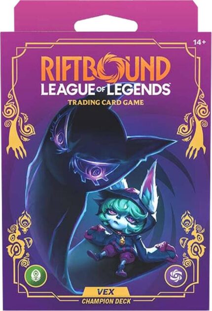 421634 Riftbound League of Legends TCG Unleashed Vex Champion Deck
