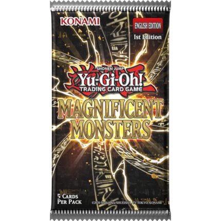 426862 Yu Gi Oh Magnificent Monsters Booster Pack