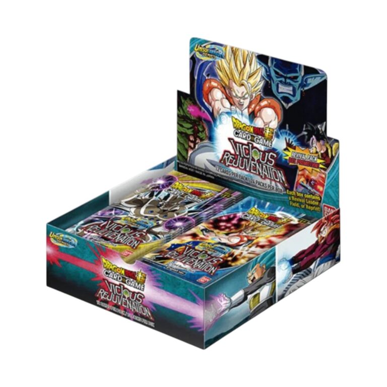 52210 Dragon Ball Super Vicious Rejuvenation BT12 Booster Display EN