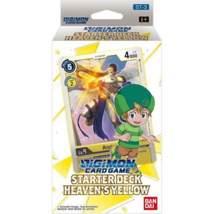 54181 Digimon Heaven s Yellow ST03 Starter Deck