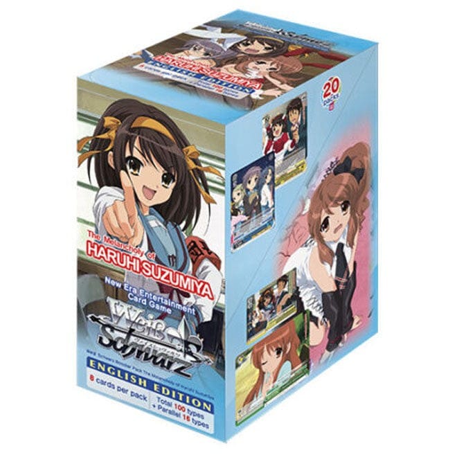 54574 Wei Schwarz Booster Display Melancholy of Haruhi Suzumiya