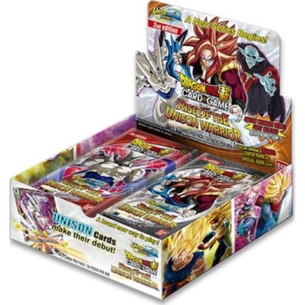 55779 Dragon Ball Super Rise of the Unison Warrior BT10 Booster Display EN Reprint