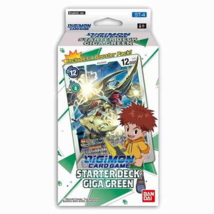 57498 Digimon Giga Green ST04 Starter Deck