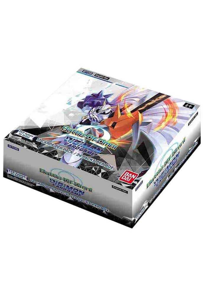 61062 Digimon Battle of Omni BT05 Booster Display