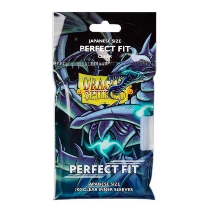 62299 Dragon Shield Japansese Size Perfect Fit Inner Sleeves Clear 100