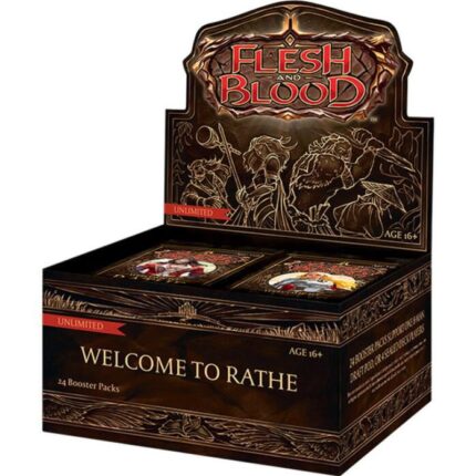 62343 Flesh and Blood Welcome to Rathe Unlimited Booster Display